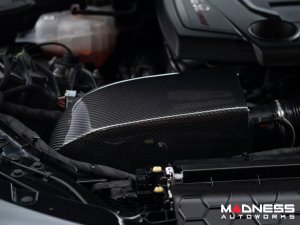 Alfa Romeo Stelvio Performance Air Intake Kit  - 2.0L - MAXFlow - MADNESS w/ BMC Twin Air Connical Filter 